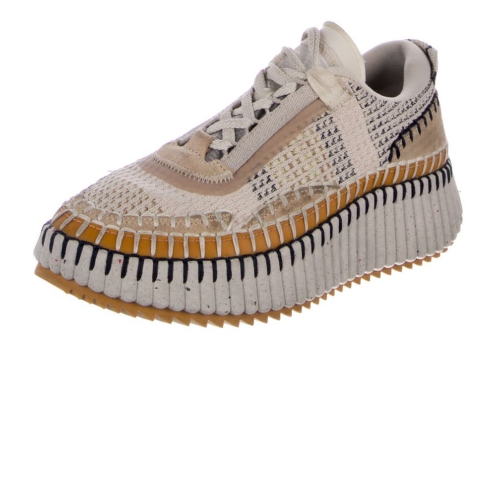 Chloe patterned sneakers